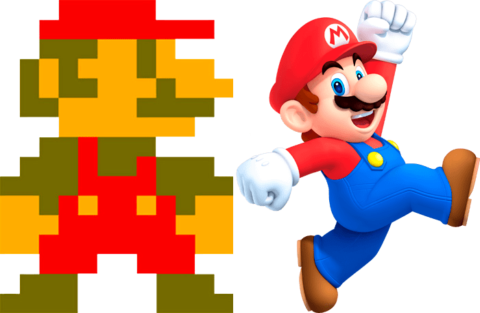 Narrativa nos games - Mario Bros