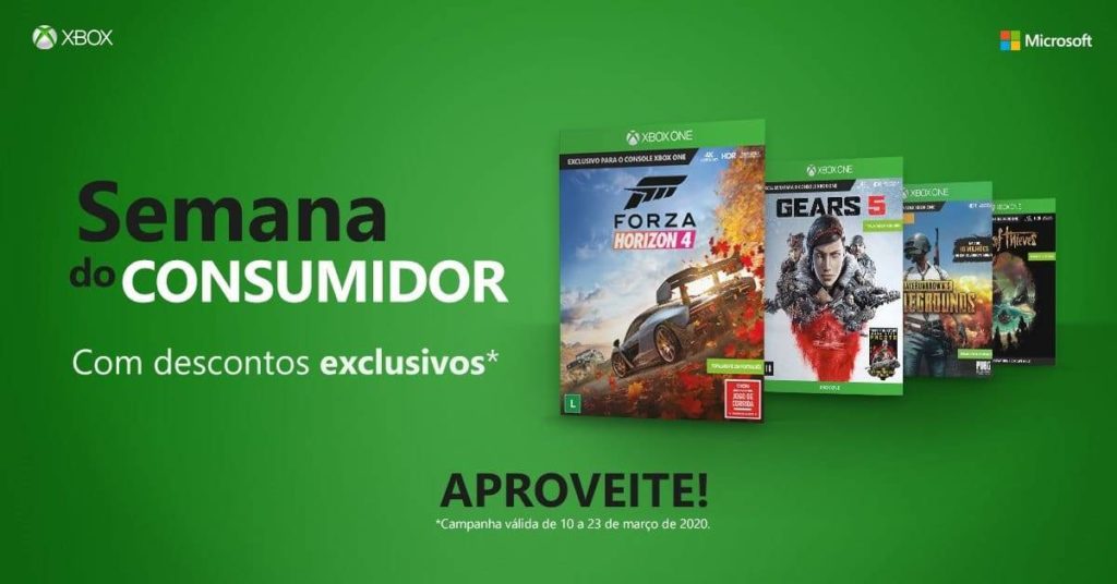 Semana do Consumidor do Xbox Brasil