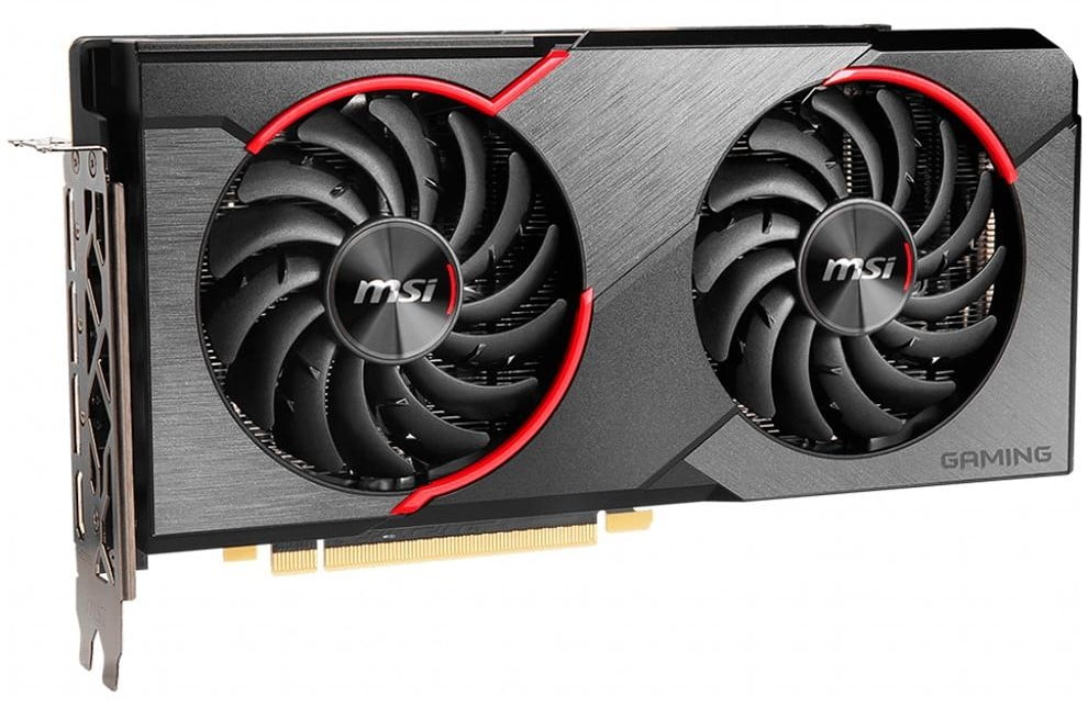 MSI Radeon RX 5500 XT Gaming X 8 GB 2 amd radeon 5500 xt