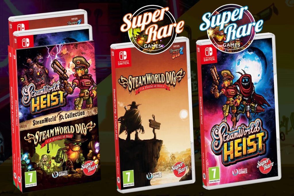 SteamWorld Dig e SteamWorld Heist