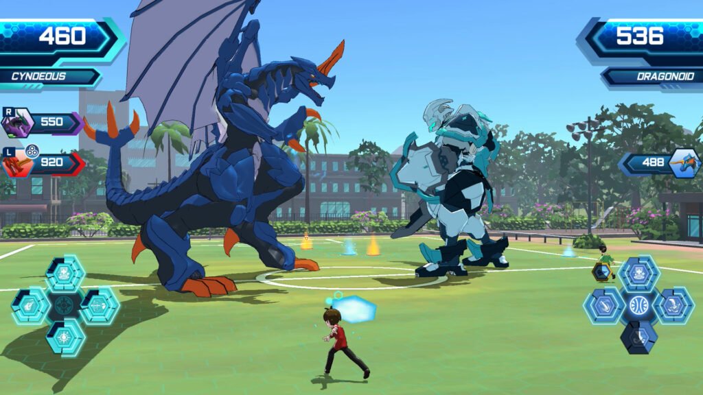 Bakugan: Champions of Vestroia será exclusivo do Switch e terá batalhas de monstros. (Imagem: Divulgação.)