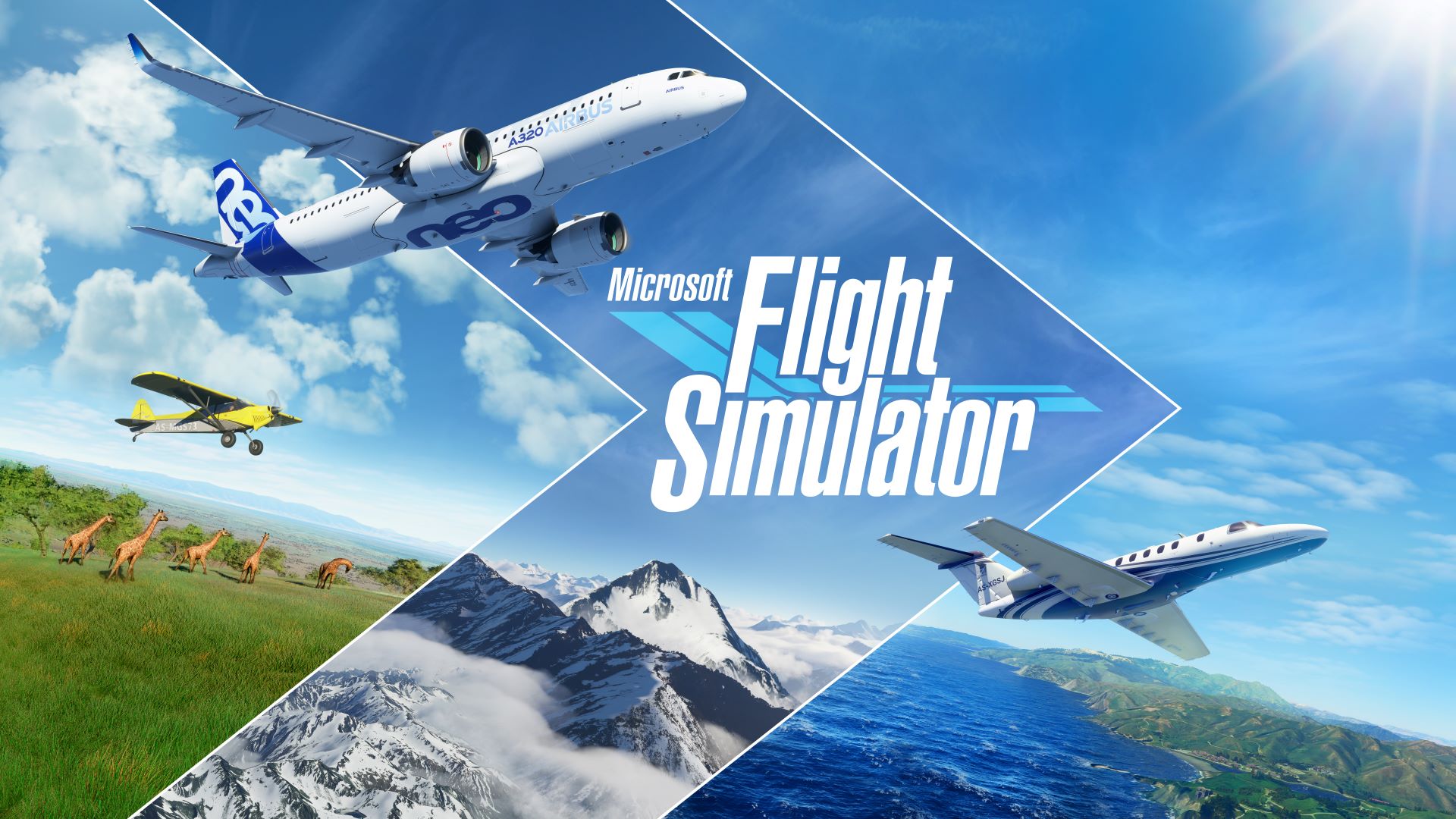 MicrosoftFlightSimulator KeyArt Hero Microsoft Flight Simulator