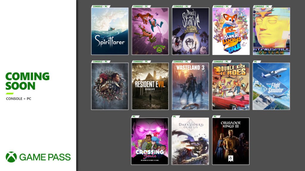 Xbox Game Pass - Agosto 2020