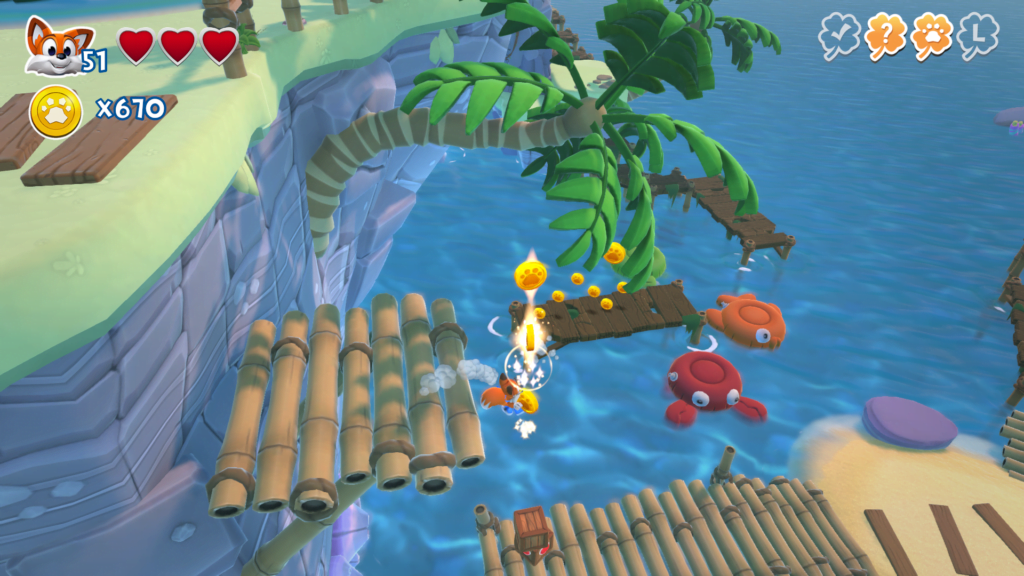 O conteúdo adicional Gilly Island de Super Lucky's Tale está incluído em New Super Lucky's Tale, assim como o outro DLC, Guardian Trials. (Imagem: Reprodução)