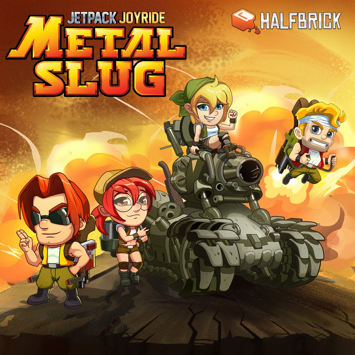 Jetpack Joyride x Metal Slug