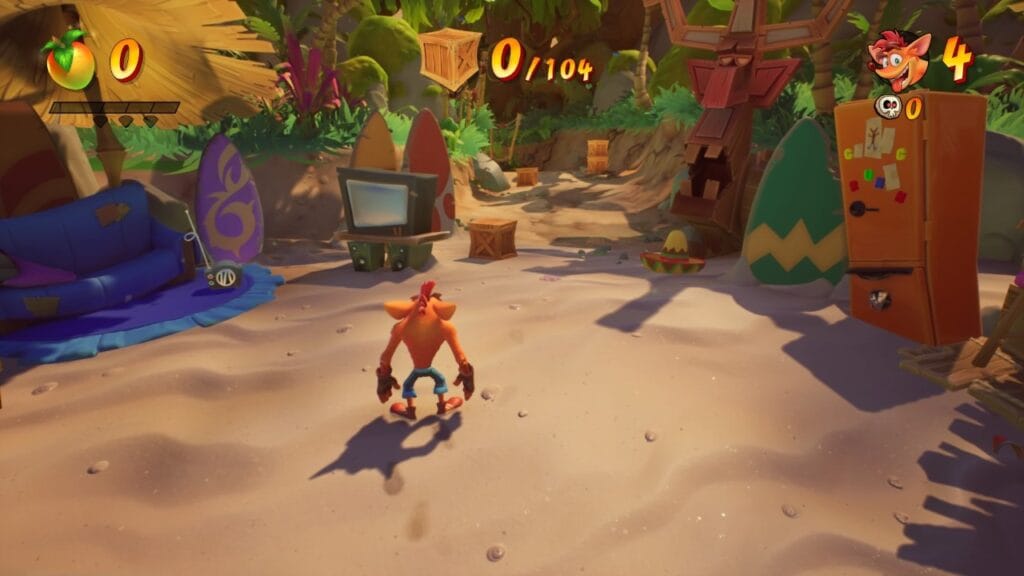 Crash B1 crash bandicoot 4