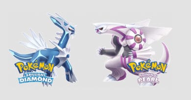 Pokémon Brilliant Diamond e Pokémon Shining Pearl recontarão a jornada da quarta geração com os lendários Dialga e Palkia. (Imagem: Reprodução)