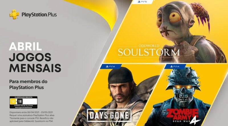 PS Plus de abril