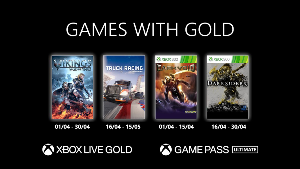 Games with Gold para abril: ação e aventura têm Darksiders como destaque. (Imagem: Divulgação)