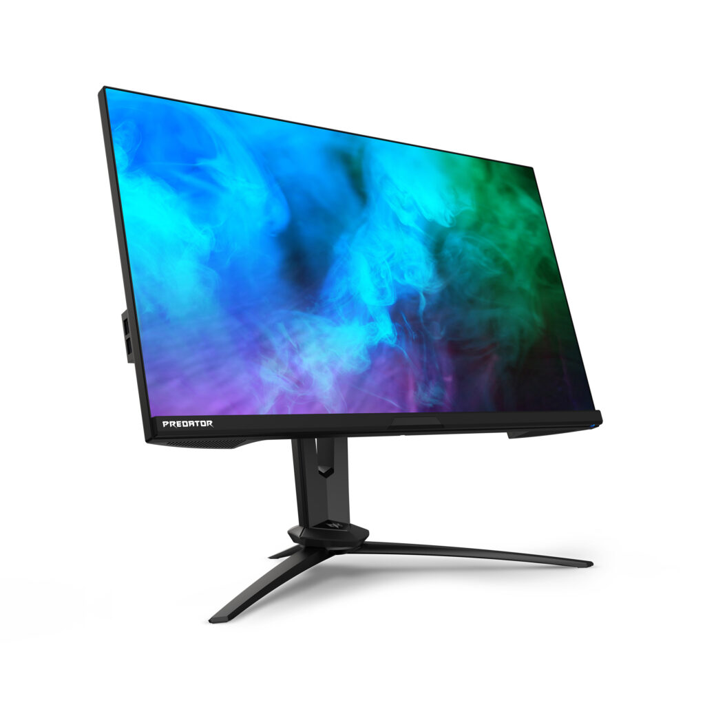 O Predator X28 é um monitor UHD de 28 polegadas definido por um perfil fino e molduras estreitas que proporcionam uma aparência limpa e renovada. (Imagem: Divulgação/Acer)