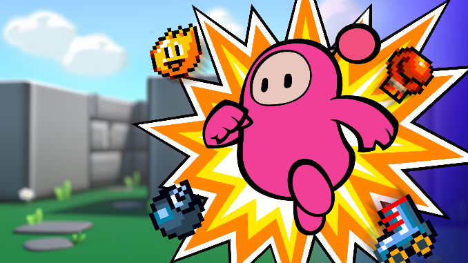 super bomberman fall guys bean bomber