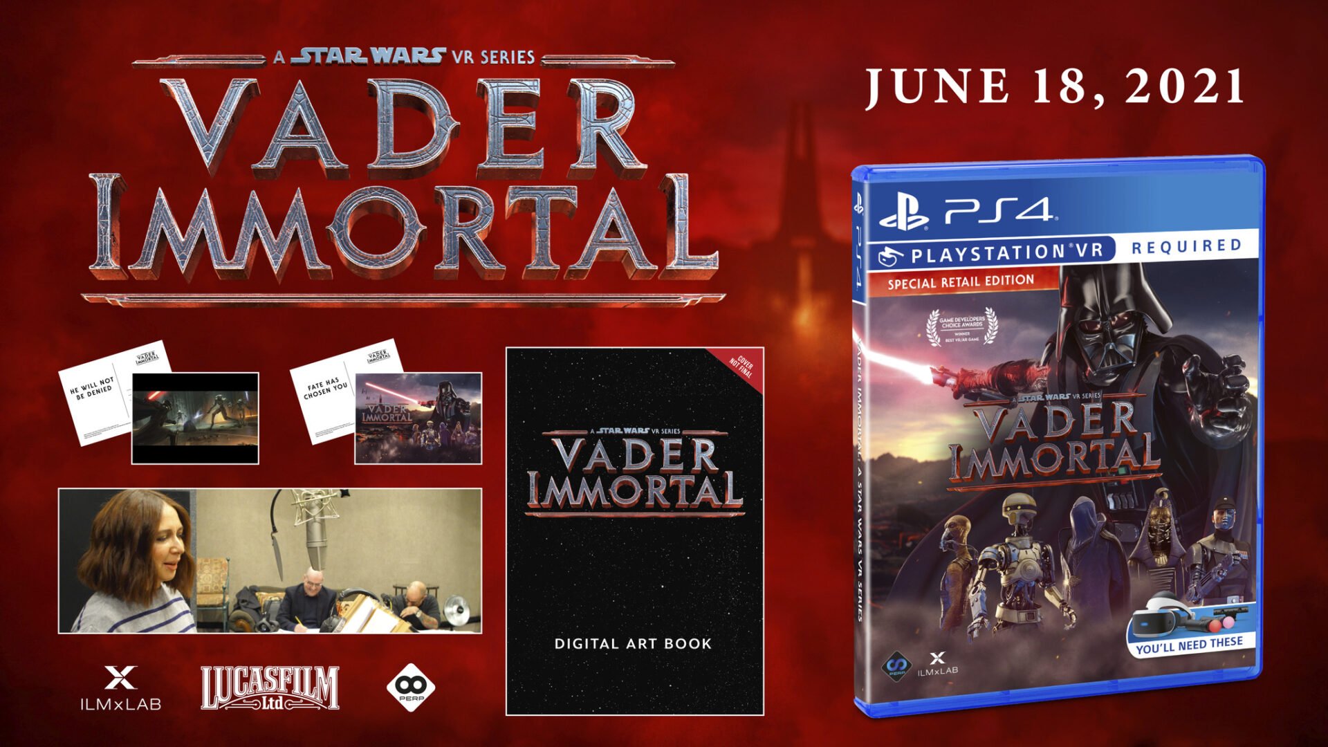 Vader Immortal: A Star Wars VR Series é anunciado para PlayStation VR