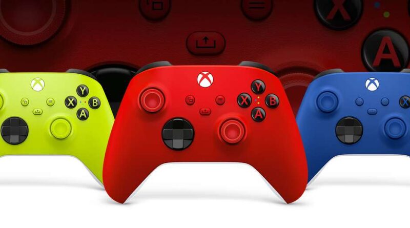 Xbox Controles Coloridos