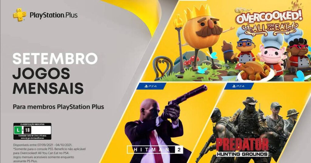 ps plus setembro