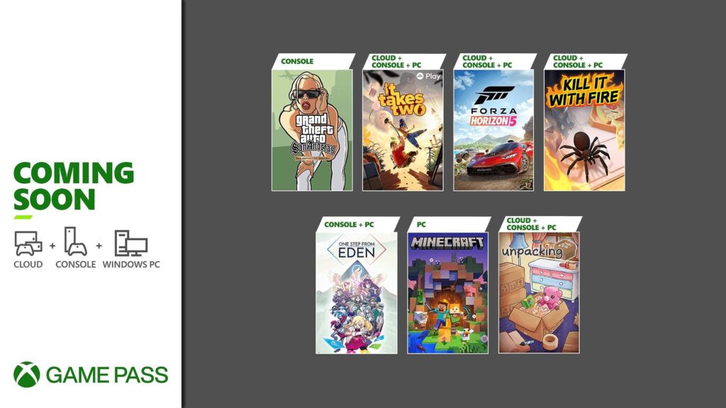 Xbox Game Pass traz It Takes Two e Forza Horizon 5 em novembro, dois dos grandes títulos de 2021. (Imagem: Divulgação)