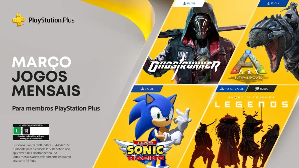 PlayStation Plus revela novas ofertas de outubro