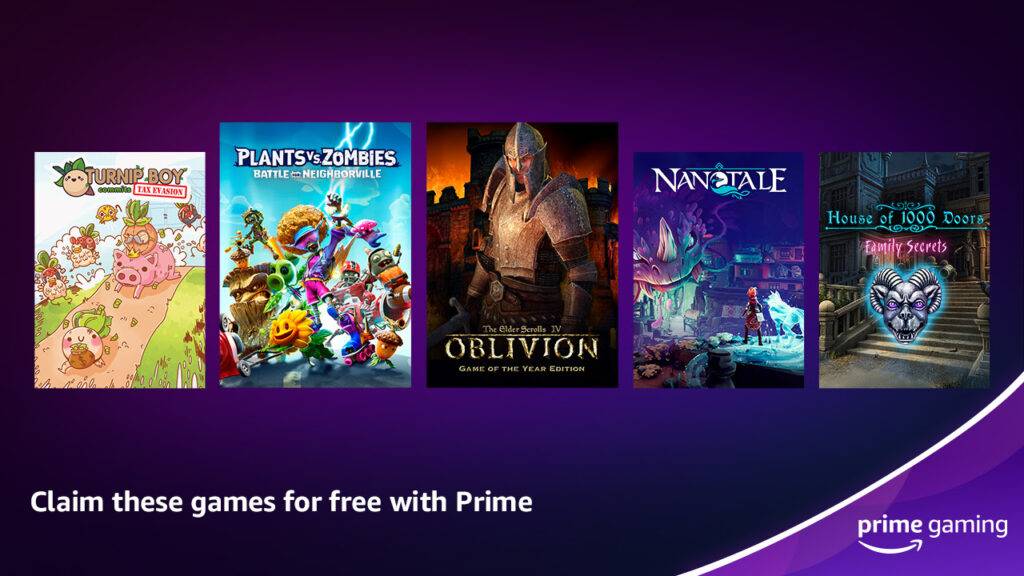 Prime Gaming de setembro vai trazer seis jogos gratuitos
