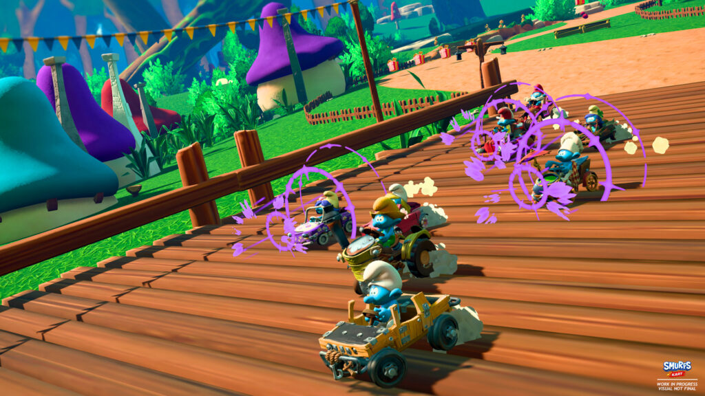 smurfs kart