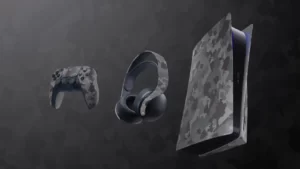 PlayStation 5 anuncia nova cor de acessórios, Gray Camouflage