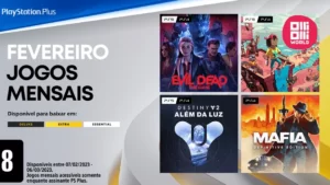 PS Plus de fevereiro de 2023 é revelada com quatro jogos