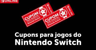 Cupons para jogos de Switch