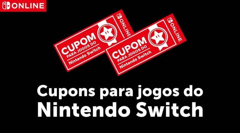 Cupons para jogos de Switch