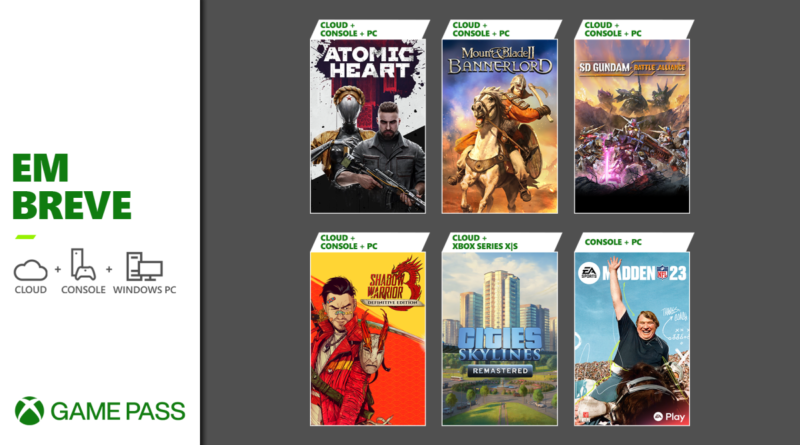 Xbox Game Pass - Fevereiro 2023