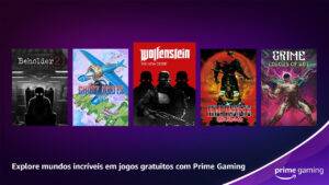 Prime Gaming de abril de 2023 terá 15 jogos gratuitos