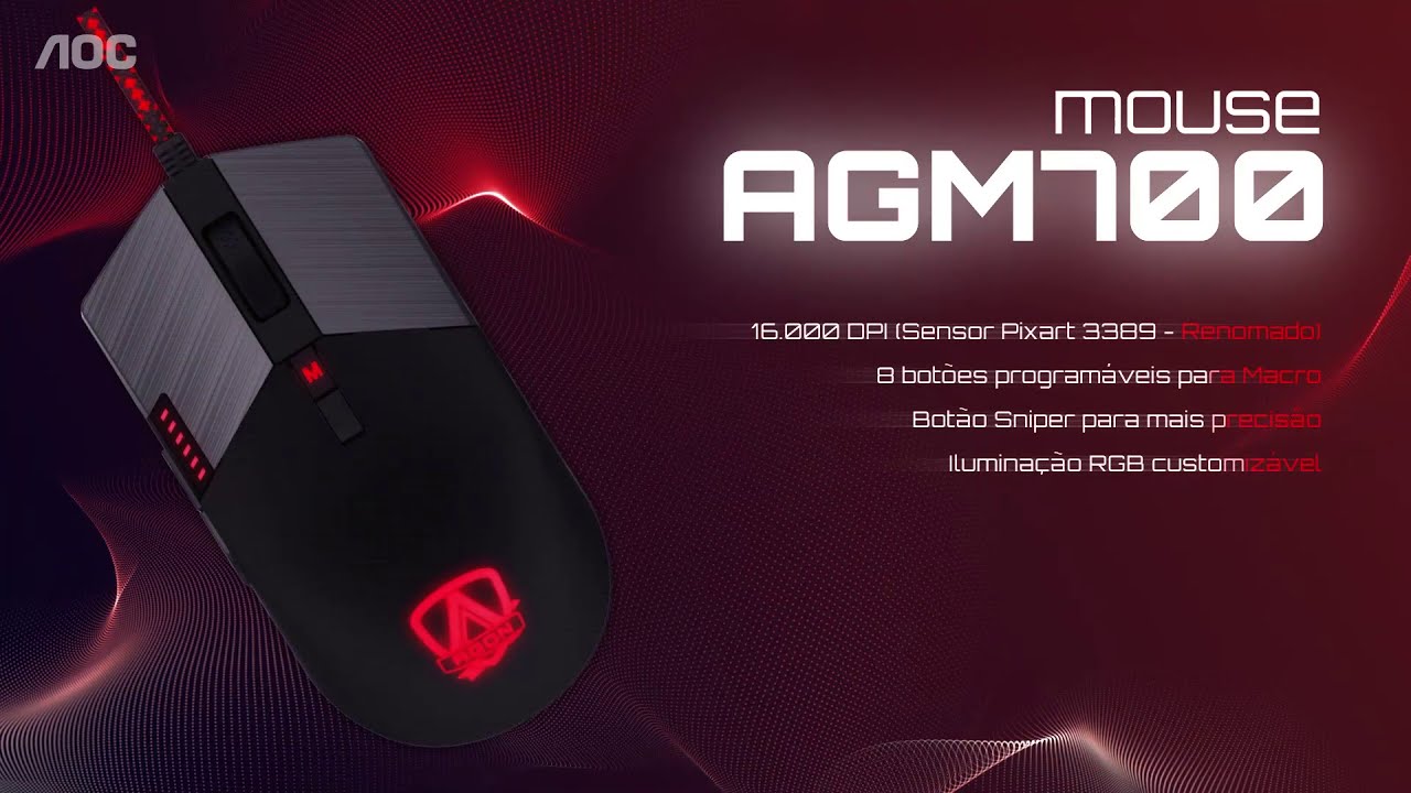 Jogos: AOC AGON AGM700 &#124; Review