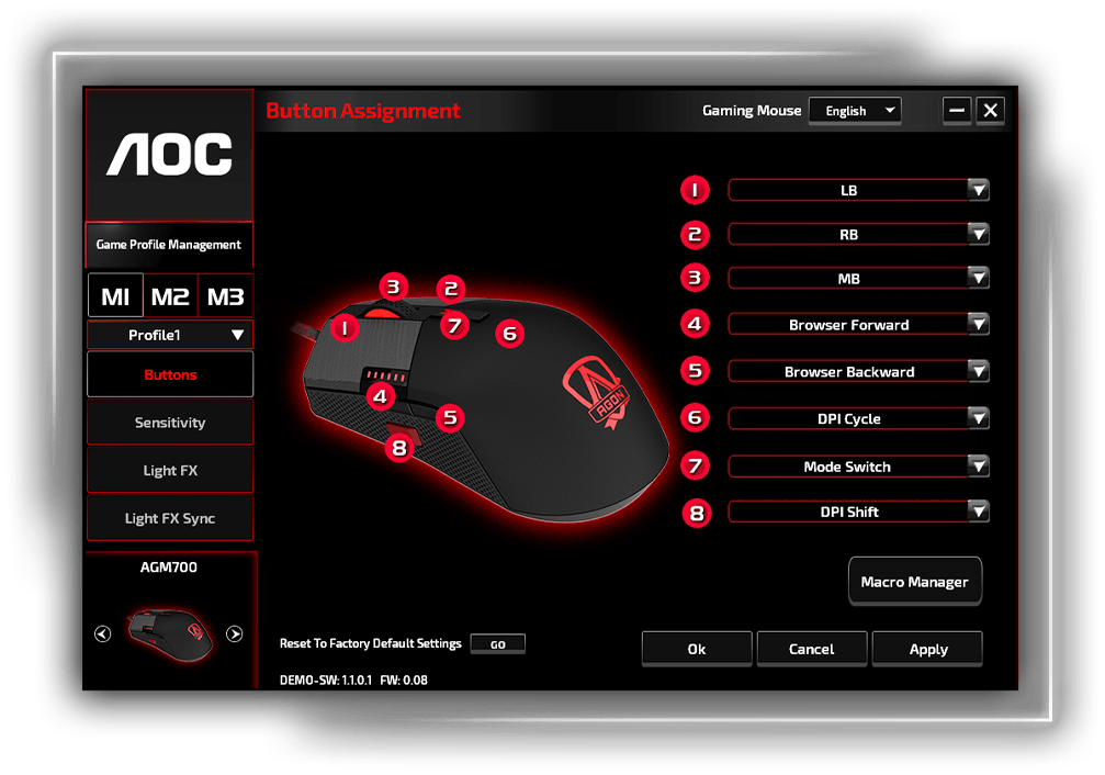 AOC AGON AGM700