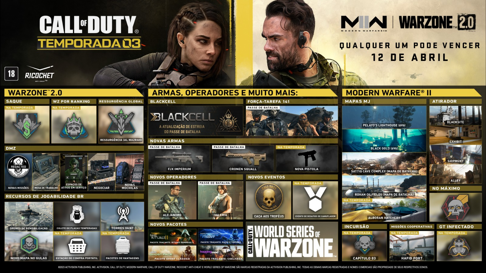 Anúncio da 9ª Temporada de Call of Duty®: Mobile — O Retorno dos