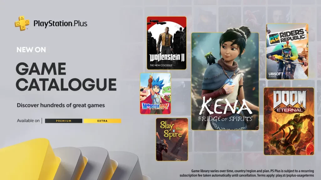 PS Plus Extra/Deluxe Abril 2023