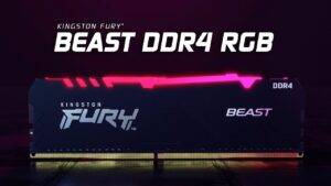 Conheça as memórias Kingston FURY Beast DDR4 RGB