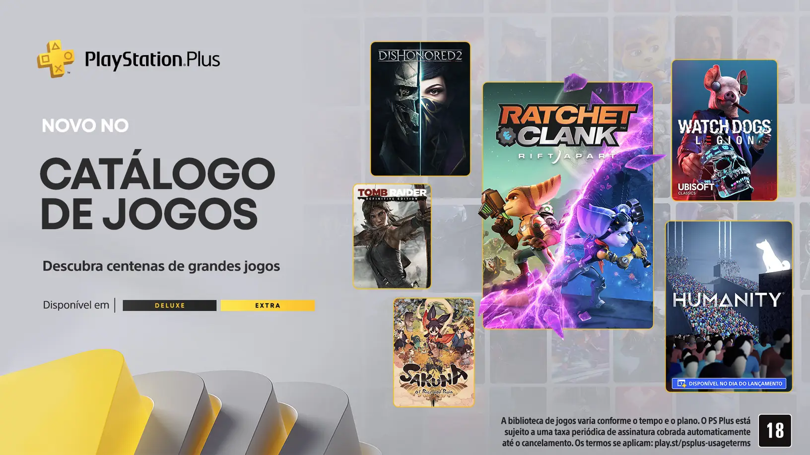 Jogos do PlayStation Plus Extra Deluxe já estão disponíveis para os  jogadores