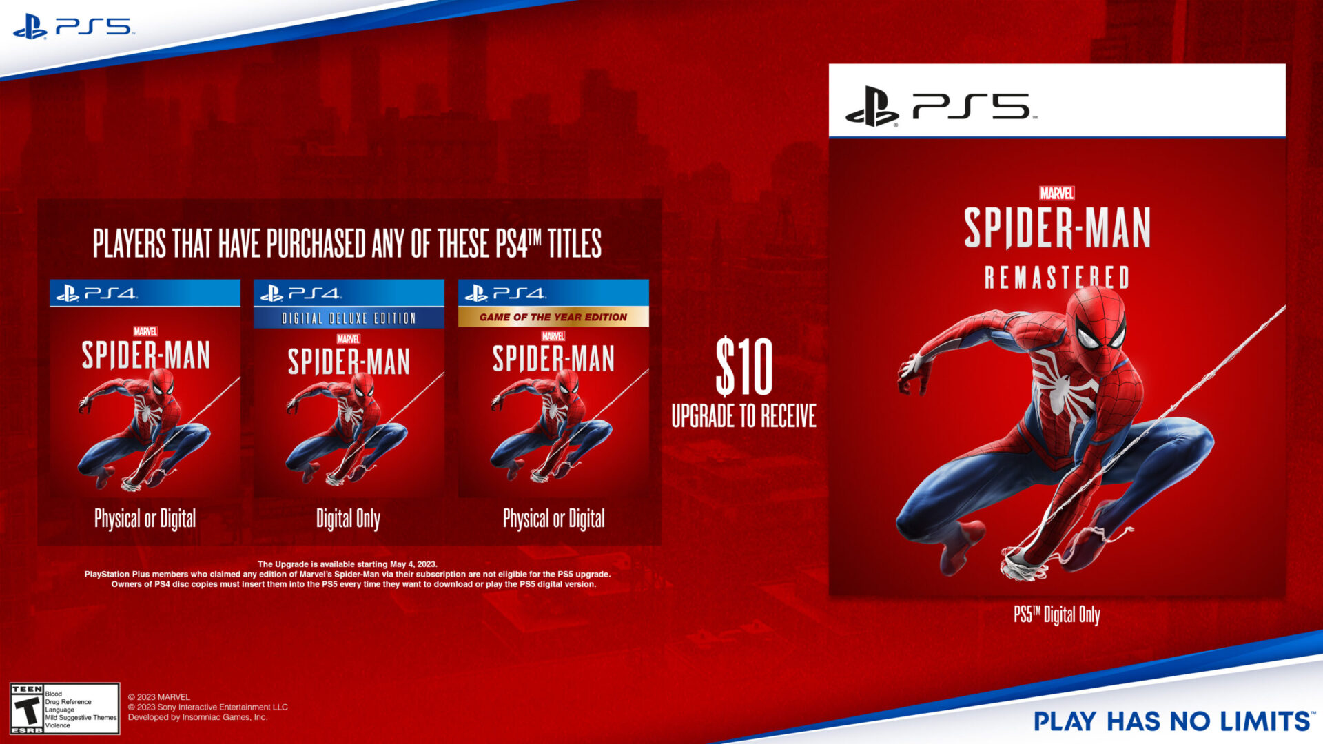 Marvel's Spider-Man 2 com data marcada para a Playstation 5