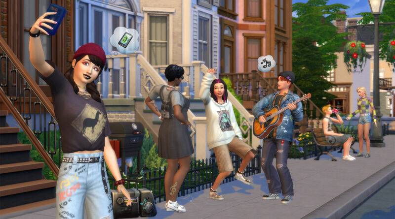 The Sims 4 Kit De Volta ao Grunge