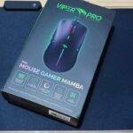 Mouse Mamba e Mousepad Naja Viper Pro Gamer