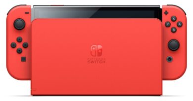 Nintendo Switch – Modelo OLED: Edição Limitada Mario Vermelho
