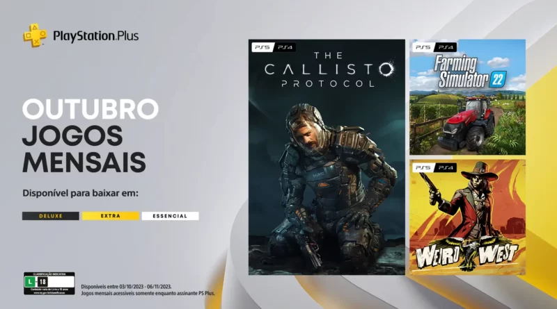 PlayStation Plus Outubro 2023