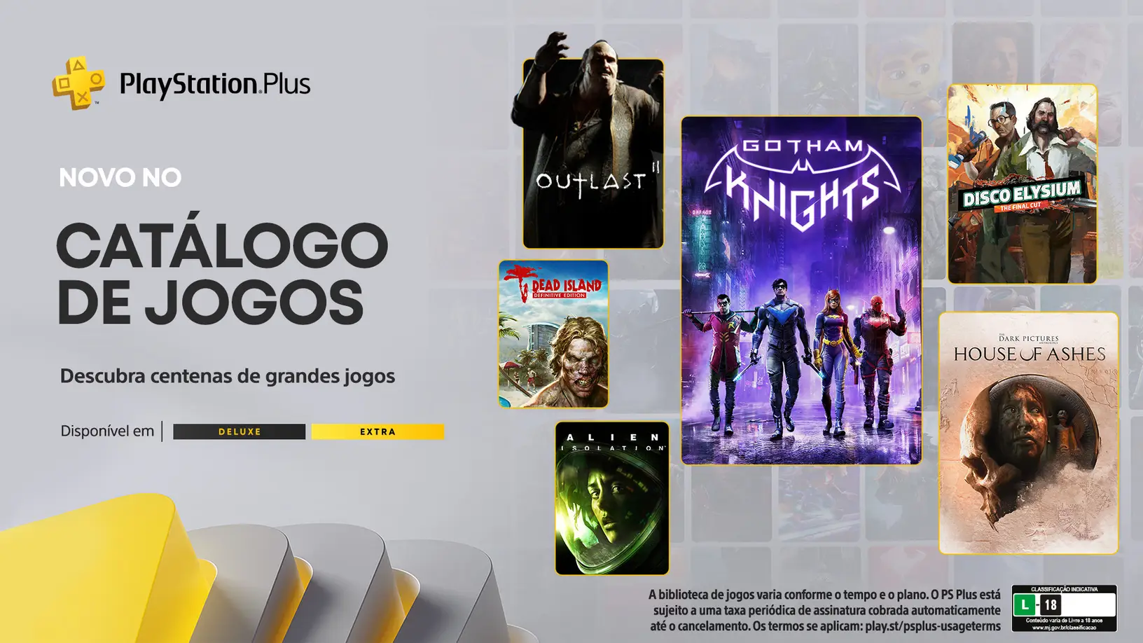 PS Plus Extra e Deluxe: jogos que sairão em fevereiro