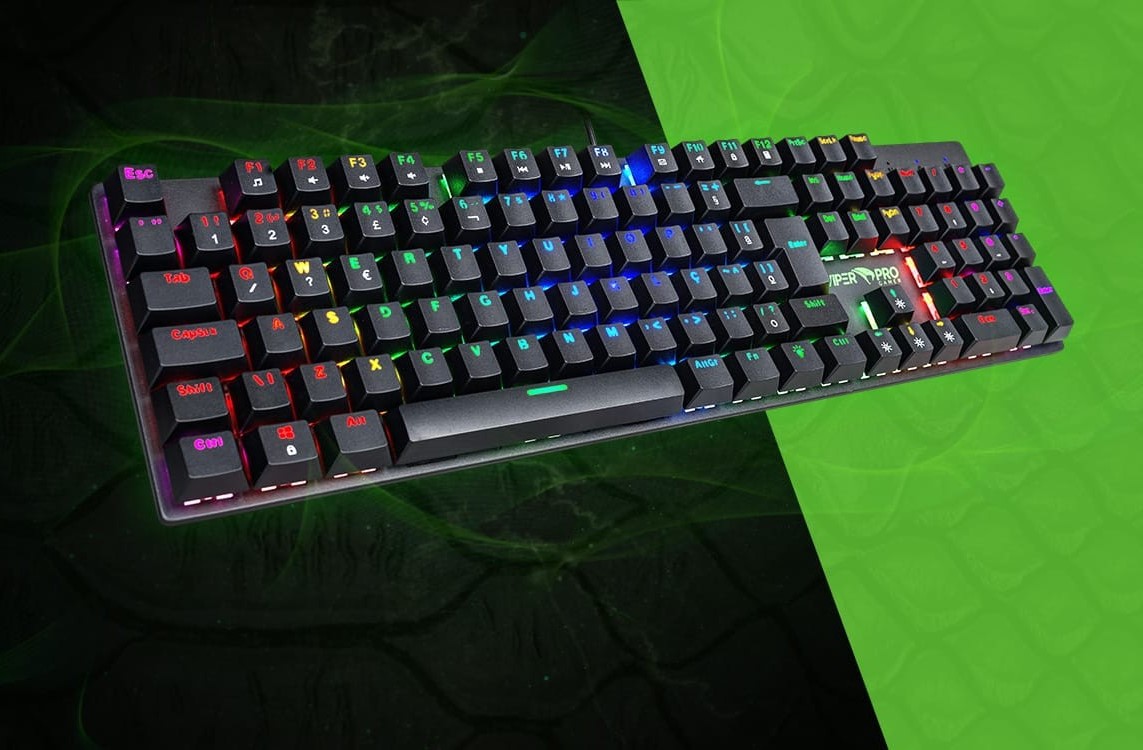 Jogos: Teclado Viper Pro Gamer Mamba &#124; Review