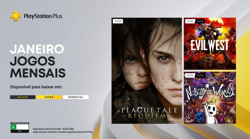 playstation plus janeiro de 2024