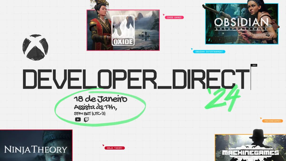 Jogos: Developer_Direct 2024 acontece na próxima semana