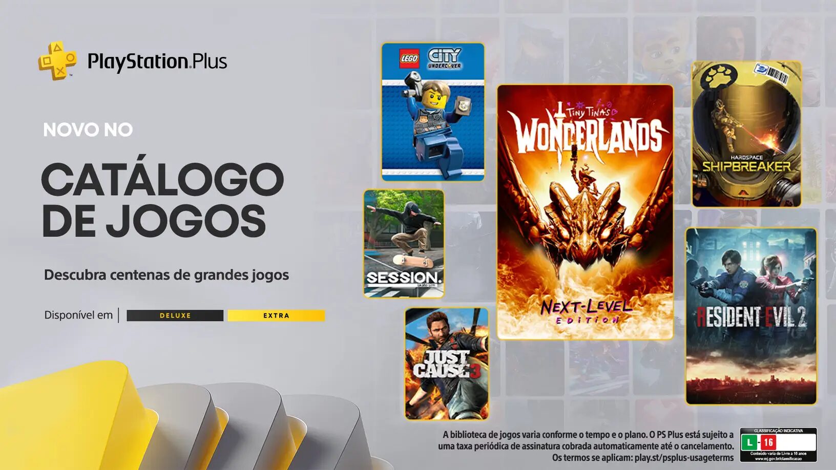 Jogos: PlayStation Plus Extra/Deluxe de janeiro de 2024 é anunciada