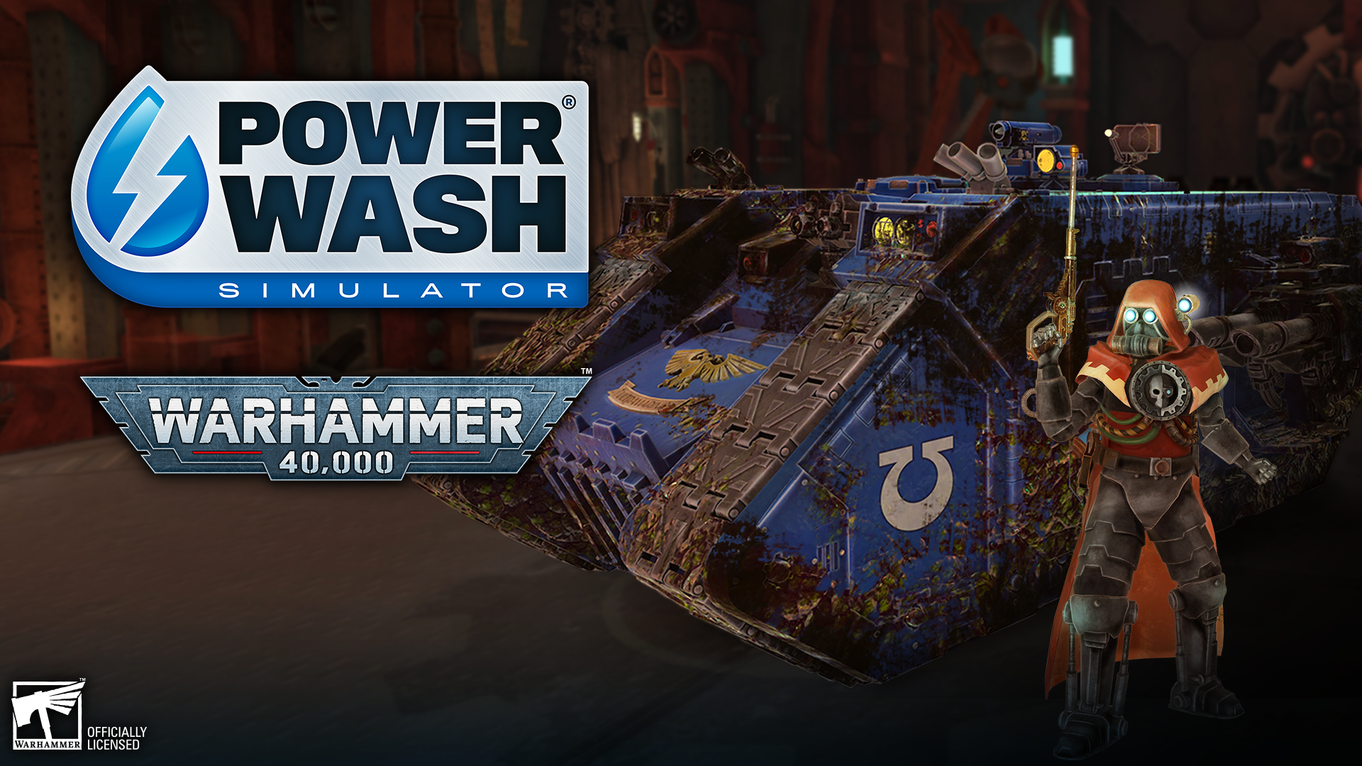 PowerWash Simulator Warhammer 40,000 Special Package Launching on PlayStation, Nintendo Switch, Xbox, and PC