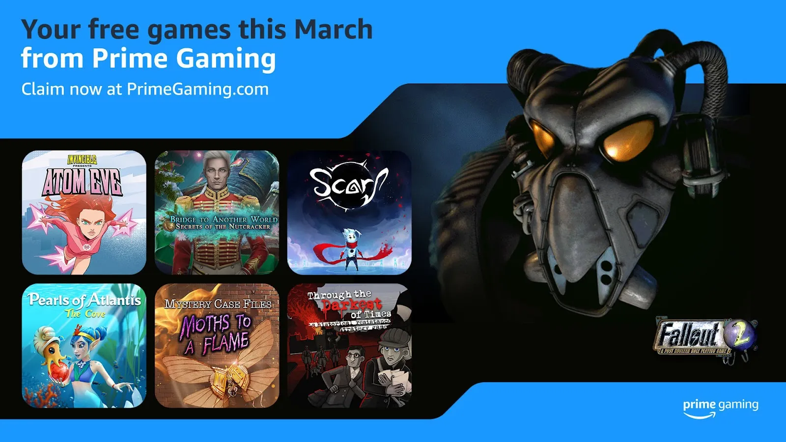 Jogos: Prime Gaming de março de 2024 é anunciado
