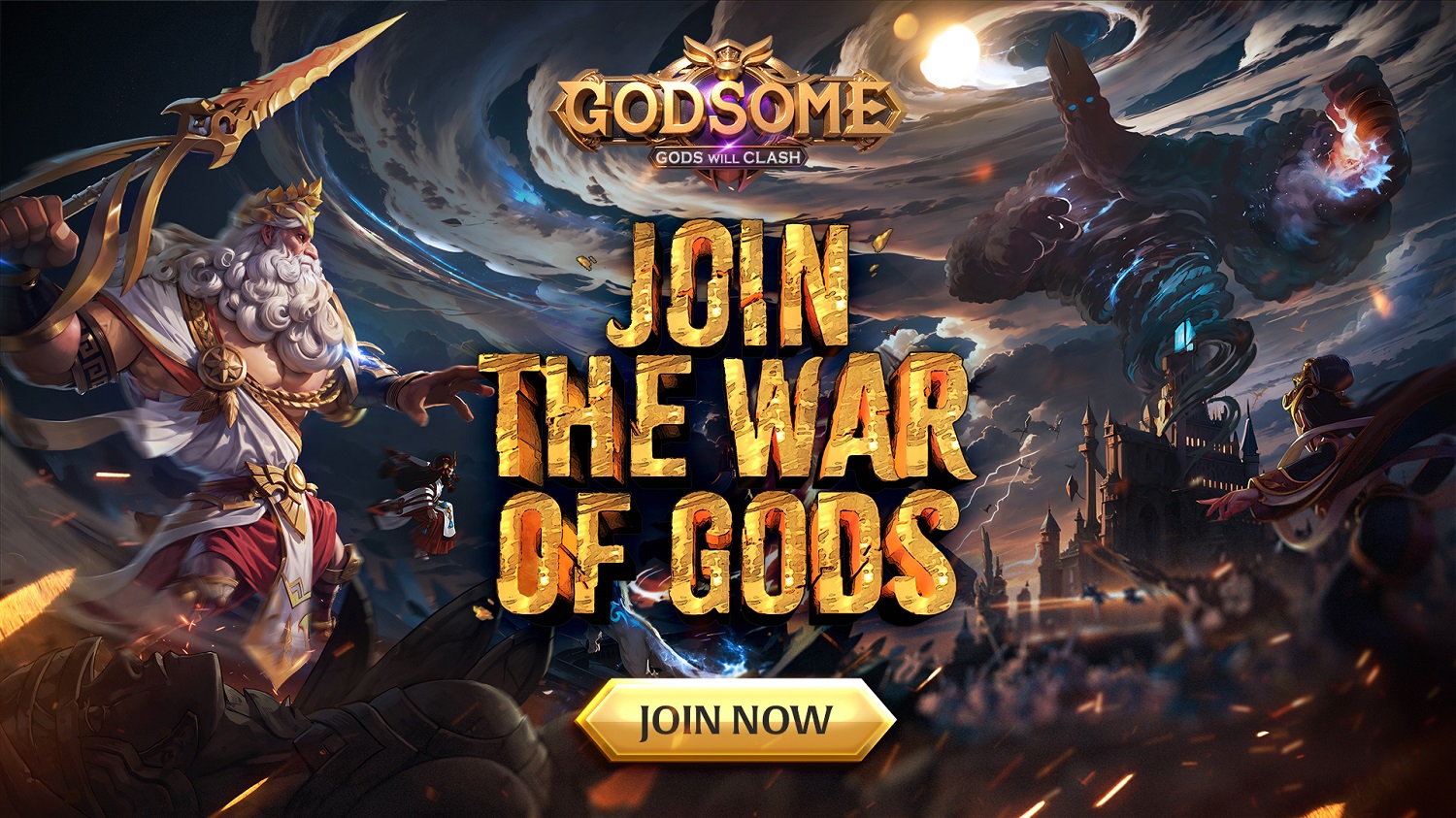 GODSOME: Clash of Gods é lançado para mobile – Pizza Fria