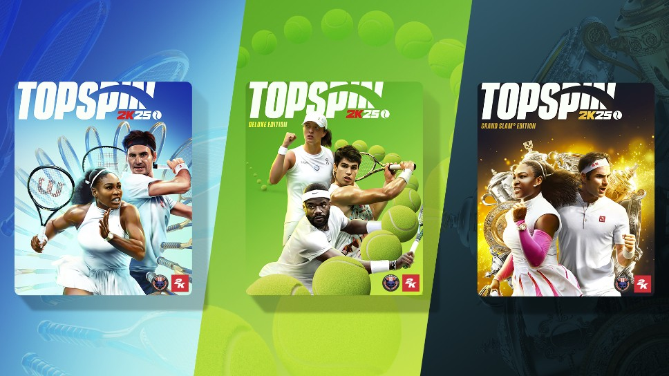 Jogos: TopSpin 2K25 chega em abril deste ano