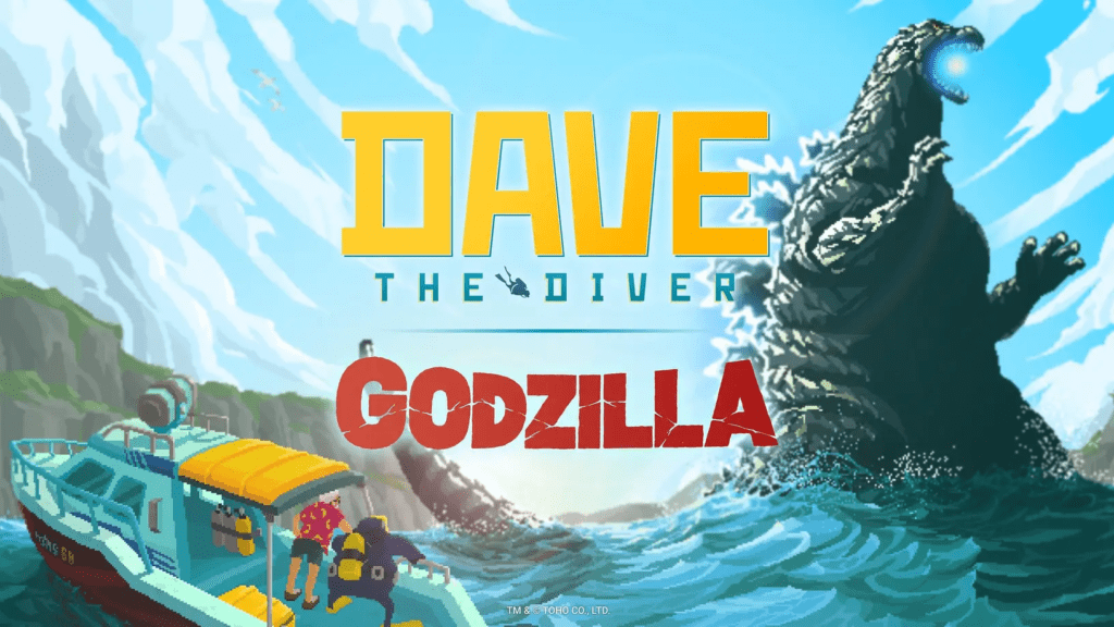 Dave the Diver x Godzilla