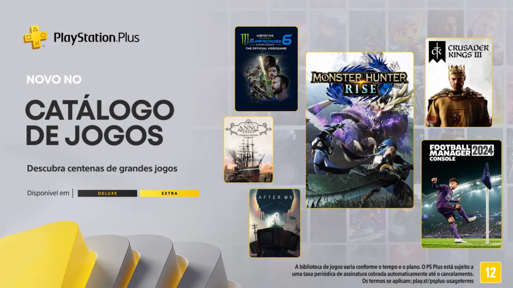 PlayStation Plus Extra/Deluxe de junho de 2024